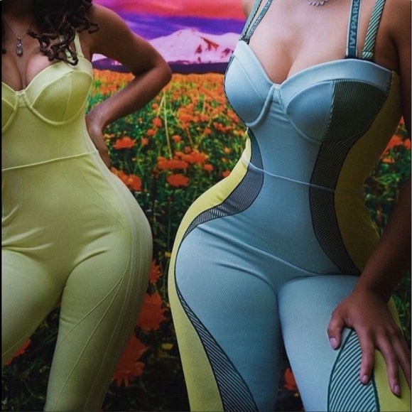 Adidas X Ivy Park Knit Catsuit drip 2 small - Picture 7 of 15